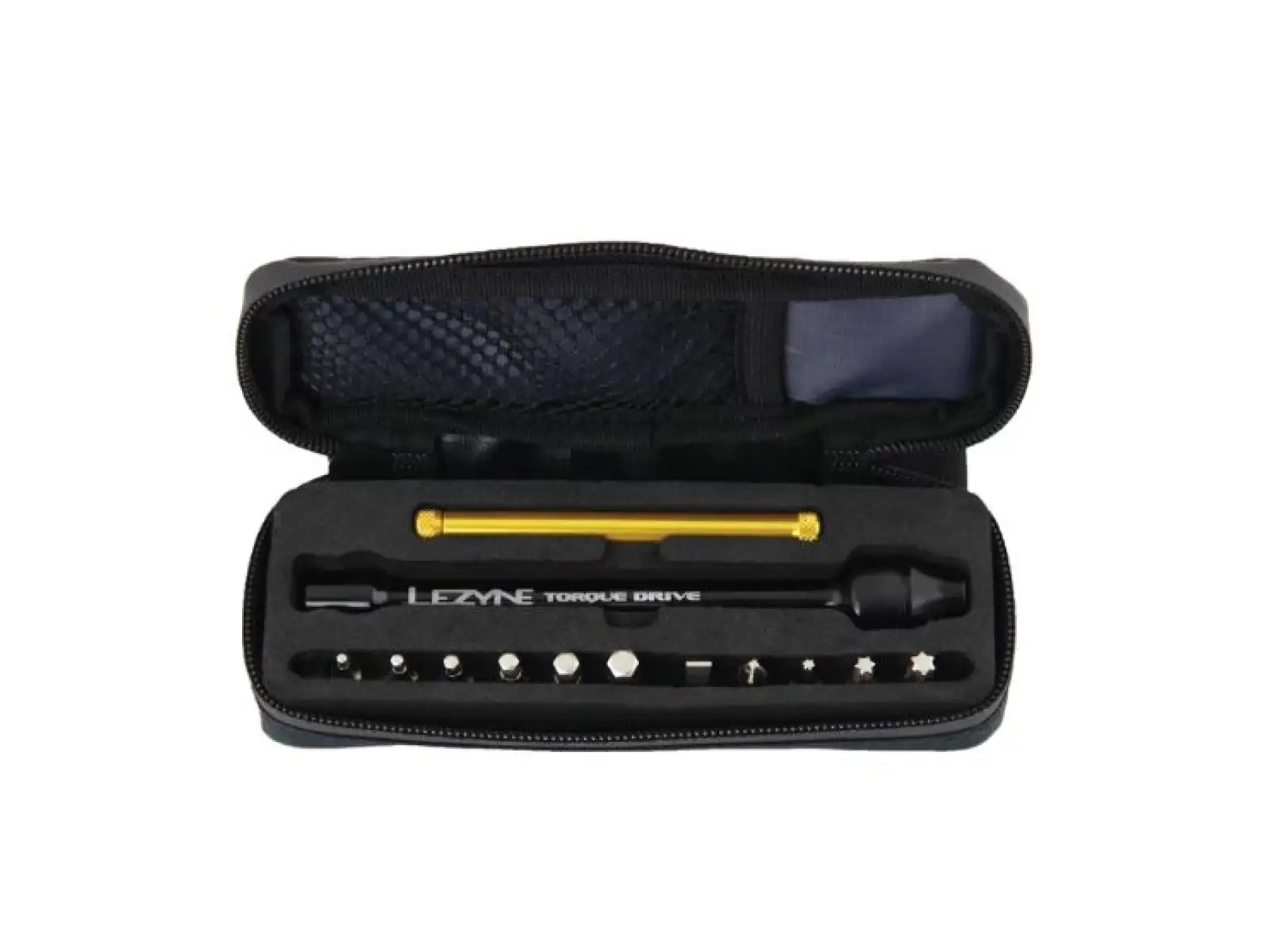 Lezyne Torque Drive Werkzeugset in Schwarz/Nickel
