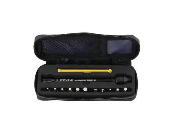 Lezyne Torque Drive Werkzeugset in Schwarz/Nickel