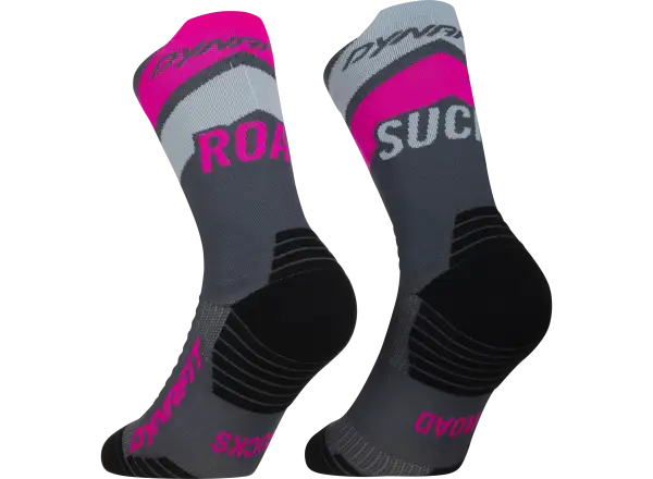 Dynafit Ultra Crew Laufsocken Cinder/Pink Glo