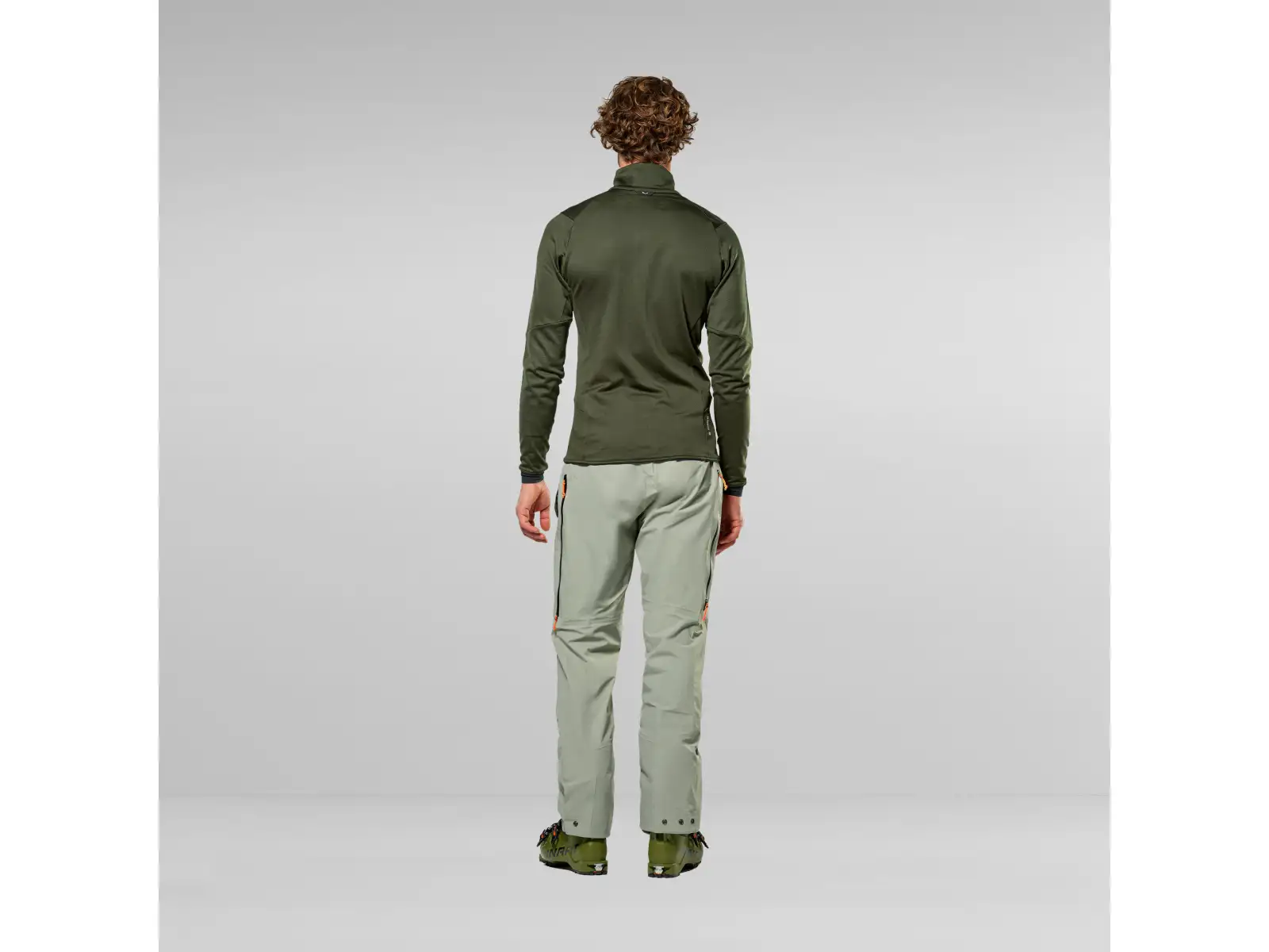 Salewa Sella Crevasse Herren-Fleece Dark Olive