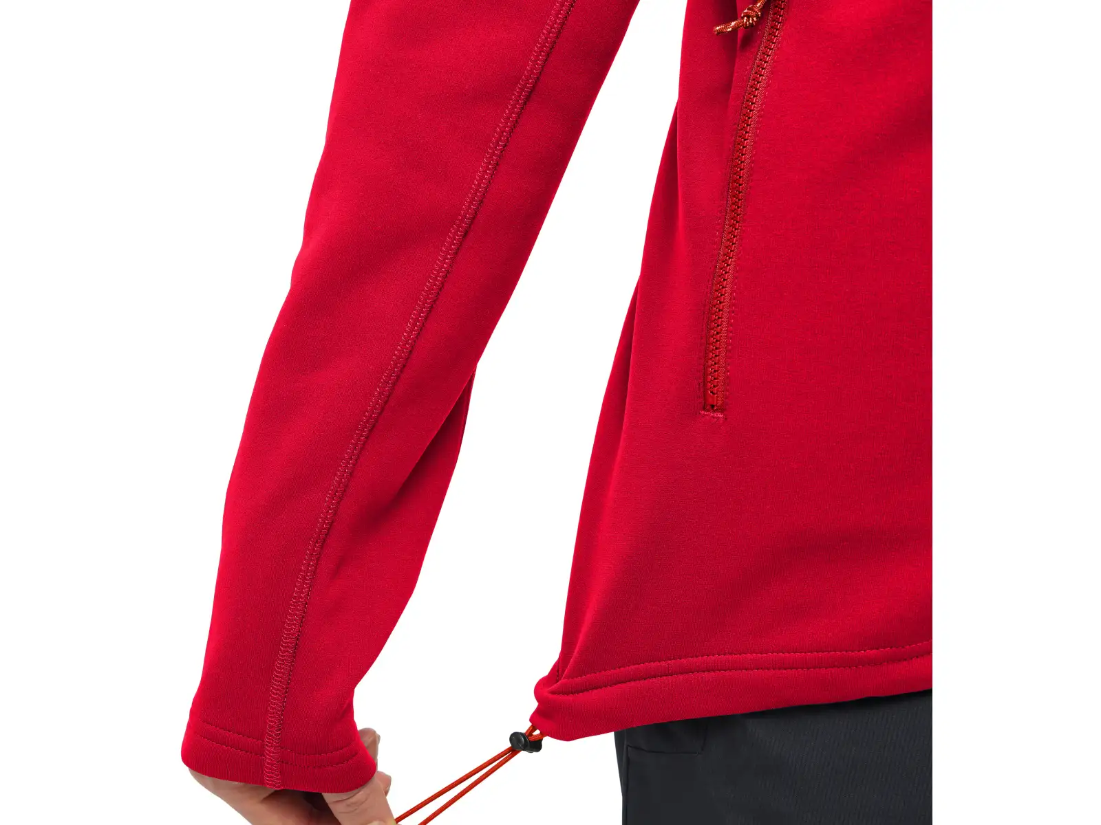 Haglöfs Rosson Mid Damen-Sweatshirt rot