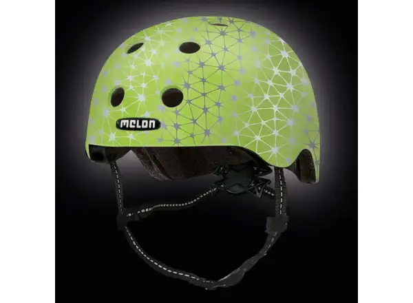 Melon Toddler Reflektierender Kinderhelm Magic Green