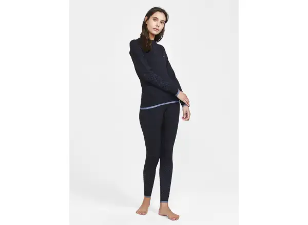 Craft ADV Warm Intensity Damen Langarmshirt Schwarz.