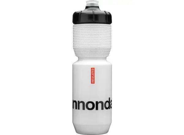 Cannondale Gripper isolierte Flasche 650 ml weiß/schwarz