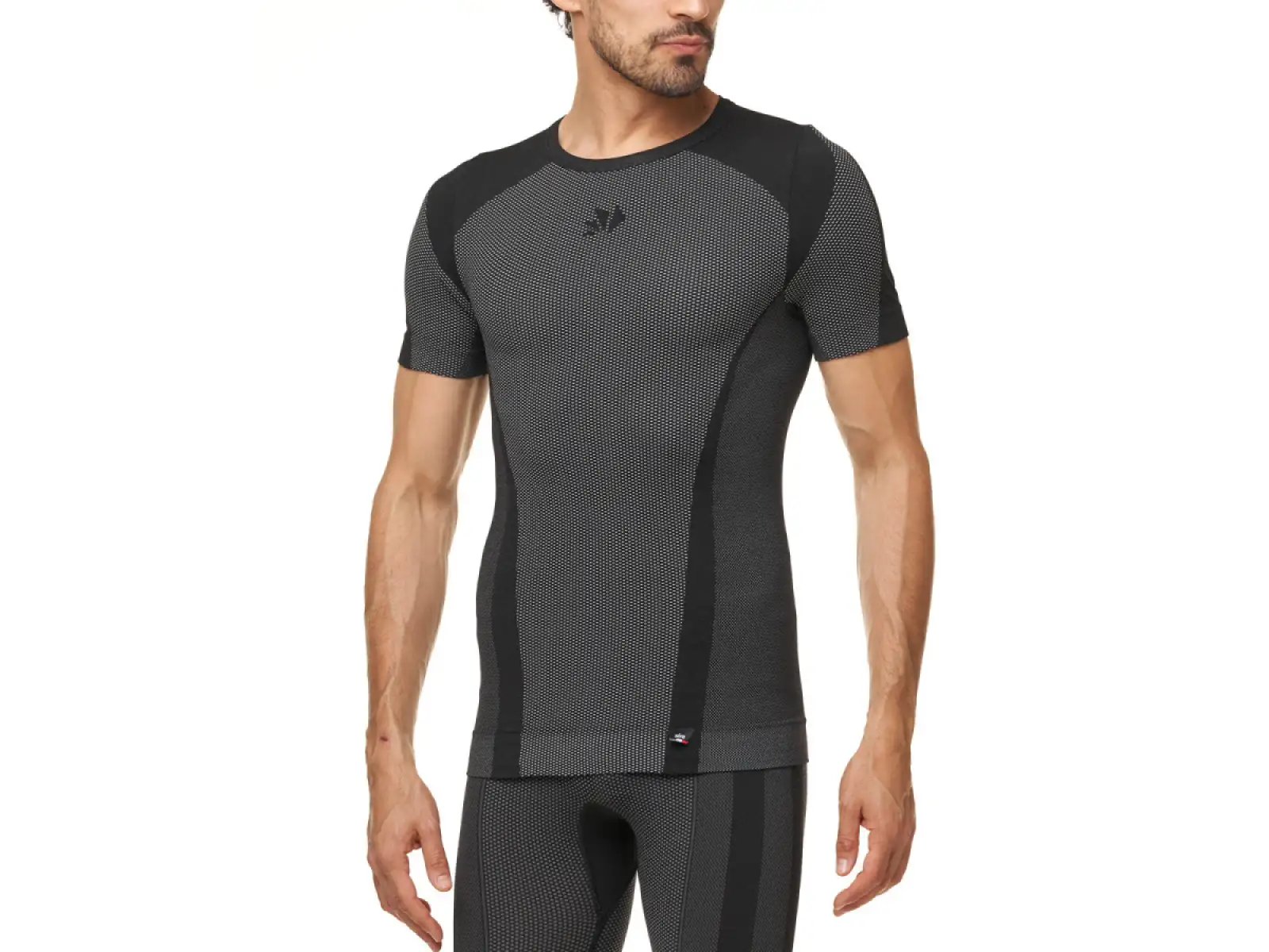 SIXS TS1 V2 Funktionsshirt Kurzarm carbon schwarz