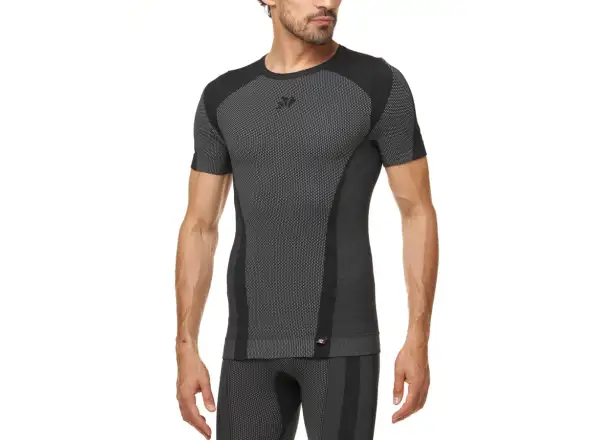 SIXS TS1 V2 Funktionsshirt Kurzarm carbon schwarz