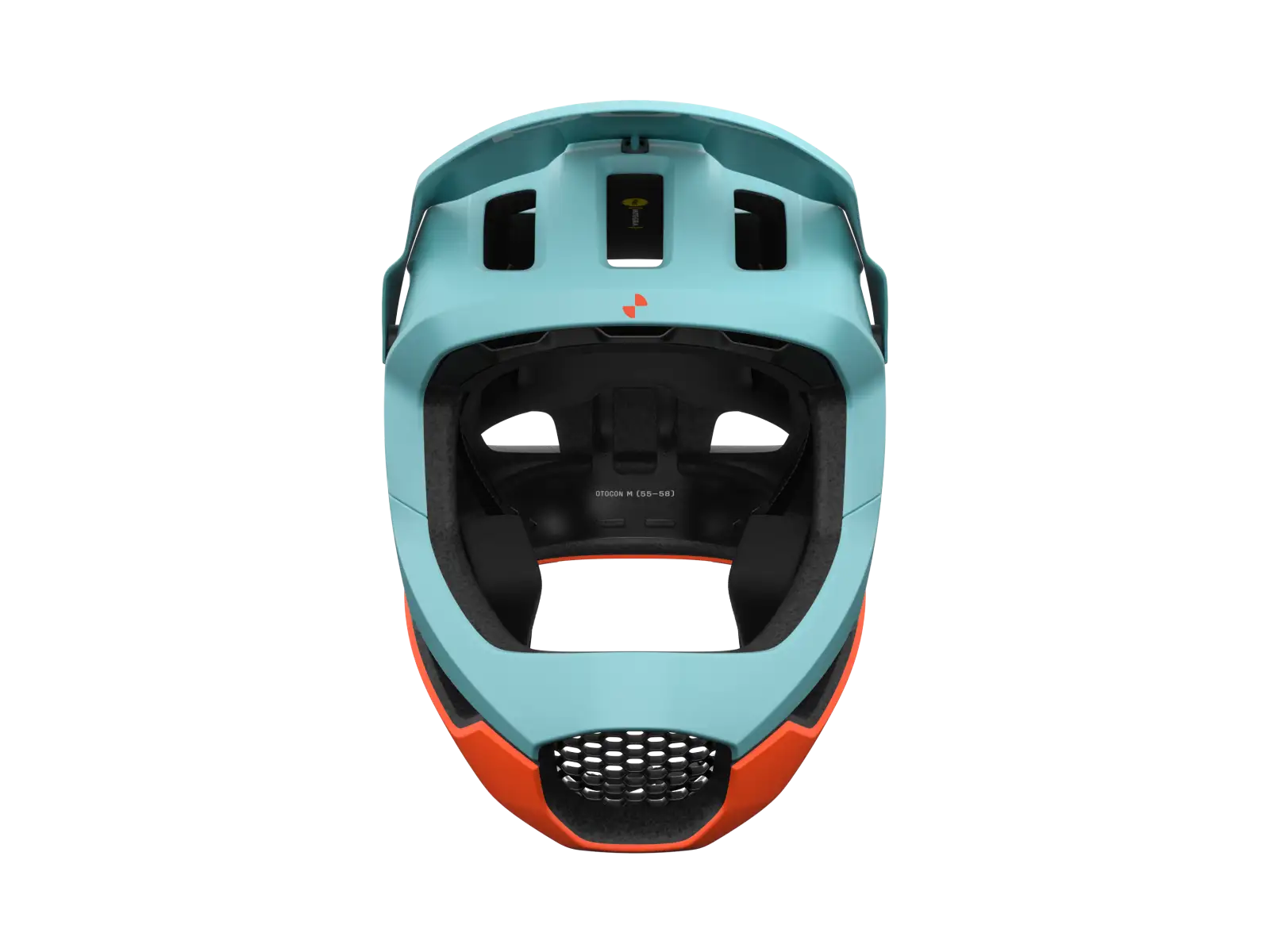 POC Otocon Race MIPS Helm Indicolite Blue Matt/Carnelian Orange Matt