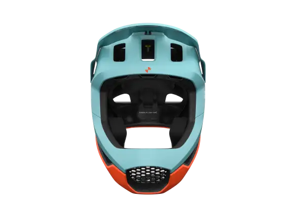 POC Otocon Race MIPS Helm Indicolite Blue Matt/Carnelian Orange Matt