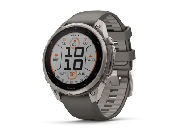 Garmin Fénix 9 Pro inReach Solar 47 mm Titan Pebble Gray/Silver Gray