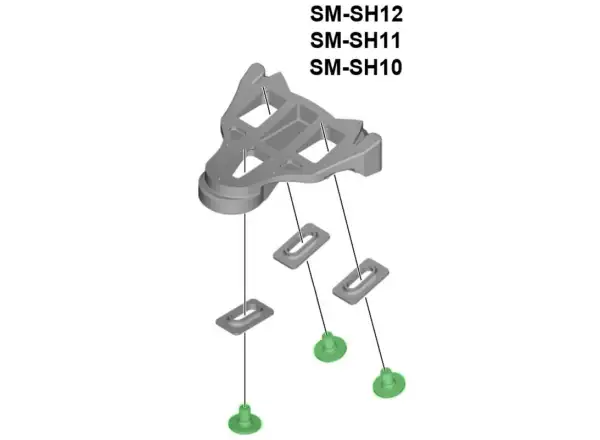 Shimano Fixierschrauben für PD-R9100