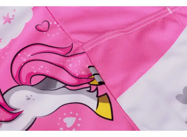 Etape Rio Kinder Kurzarmtrikot weiß/rosa