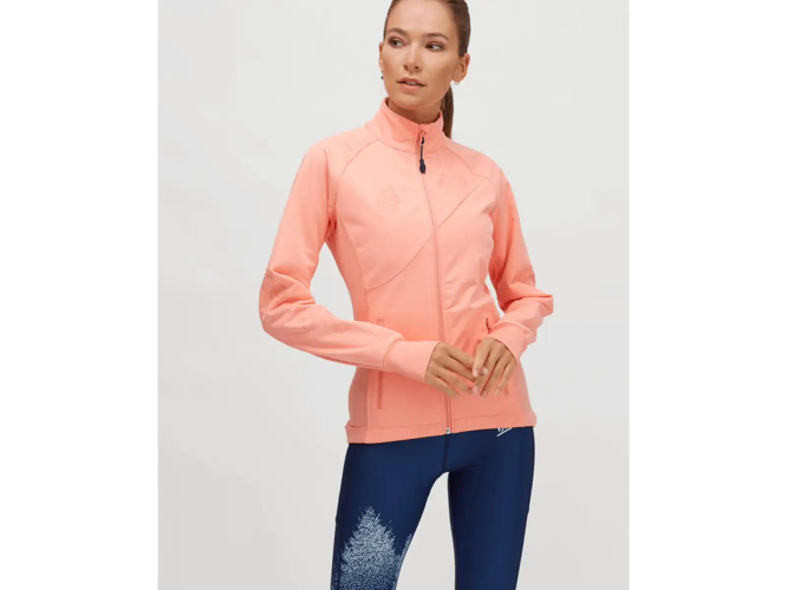 Silvini Monna Damen Softshell Jacke orange/navy