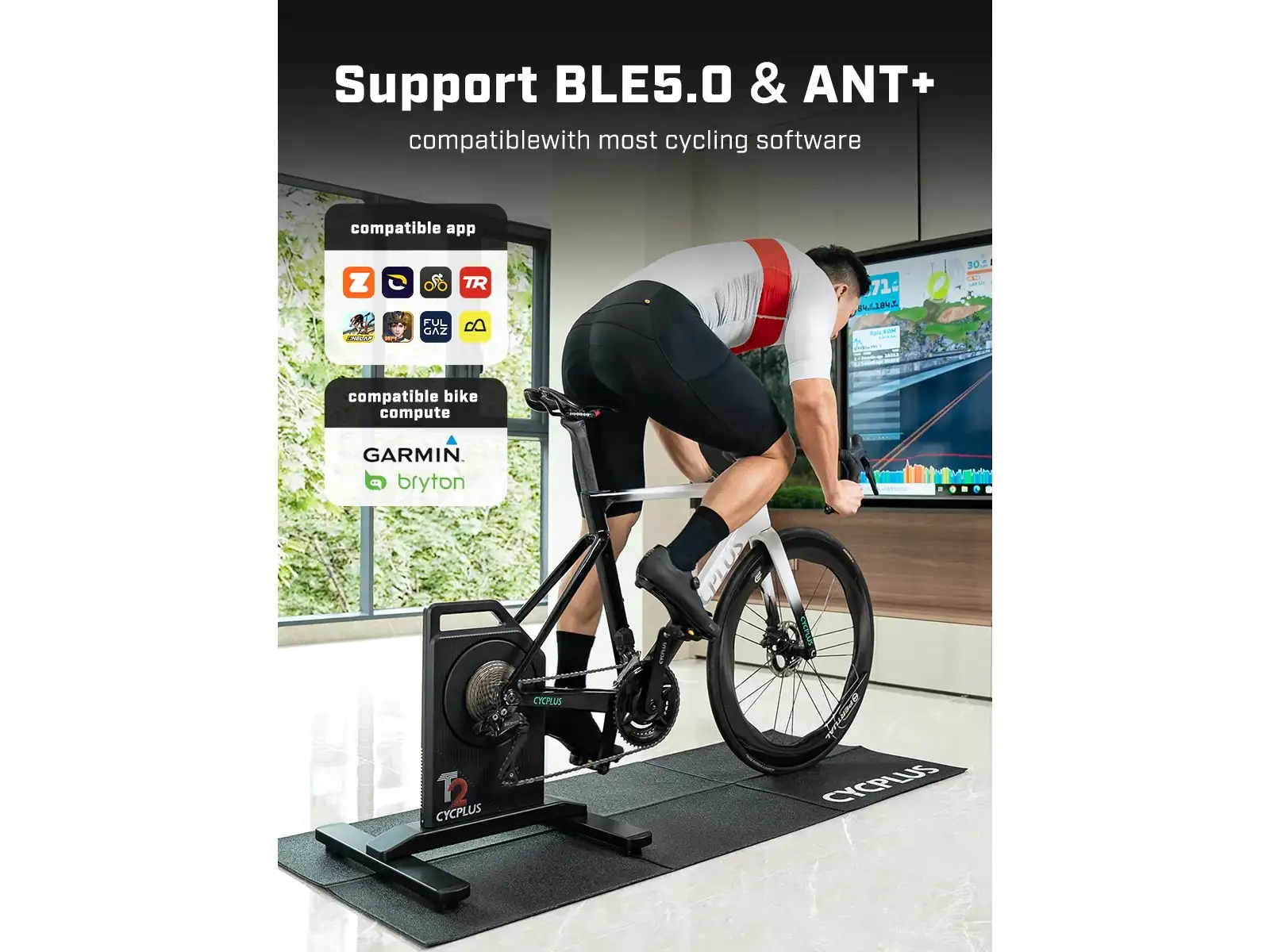 Cycplus T2H Smart Trainer