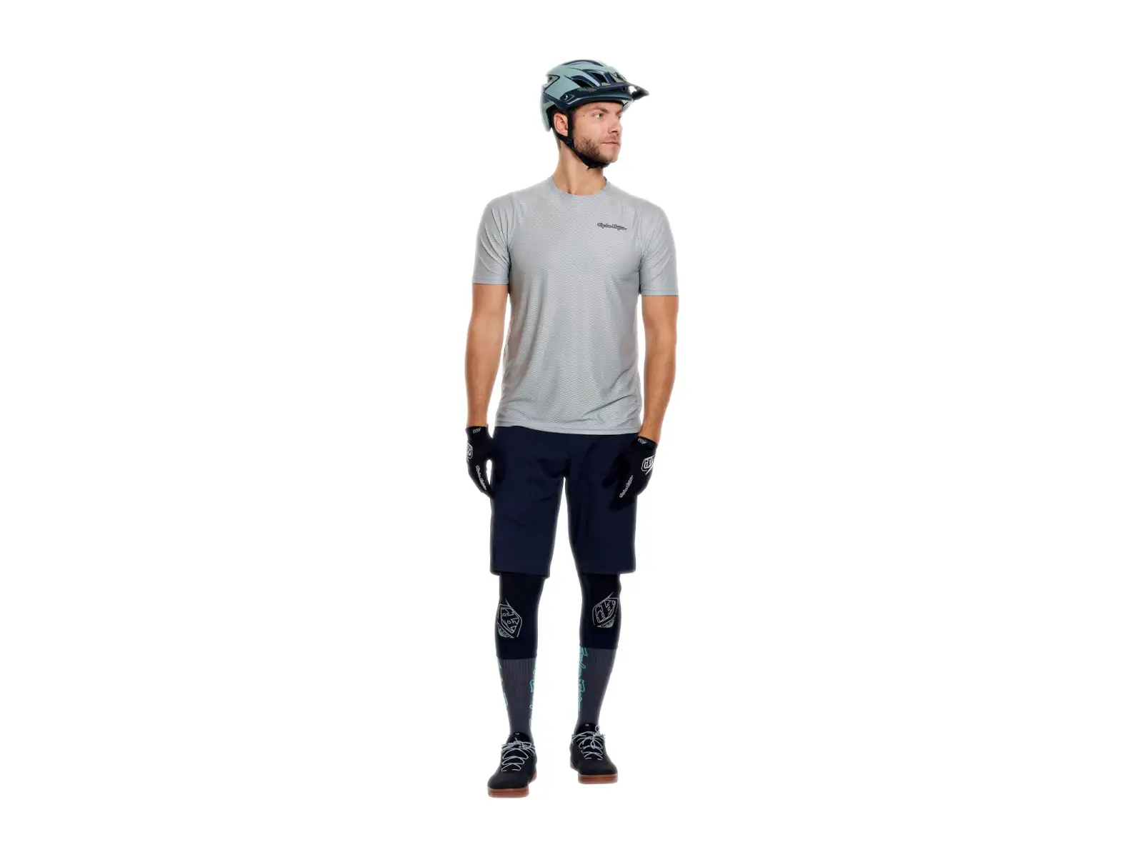 Troy Lee Designs Skyline Pro Air Herren-Trikot Kurzarm Mono Sage