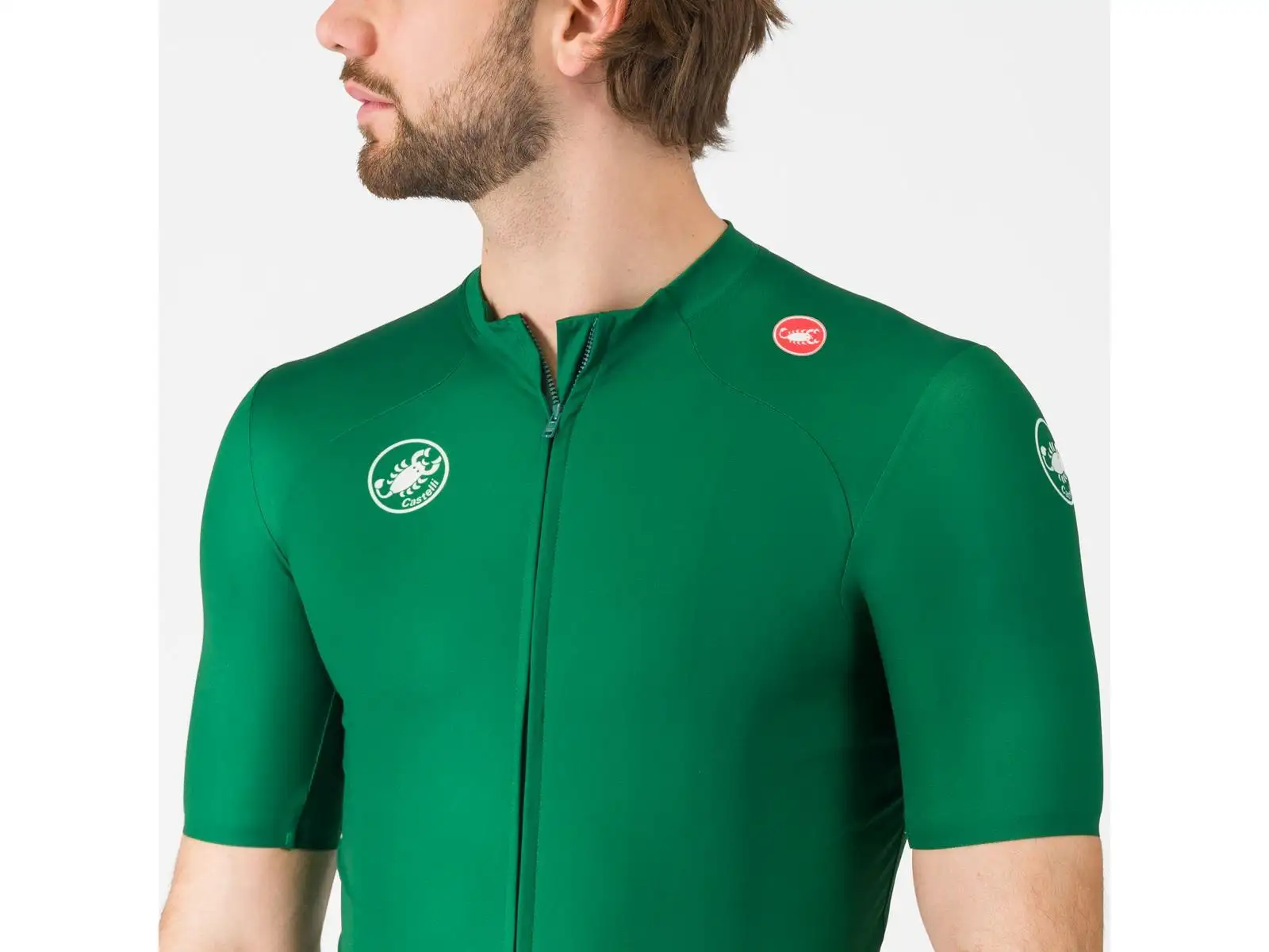 Castelli Vintage Giro d'Italia Herren Trikot Kurzarm Verde Verdeggiante