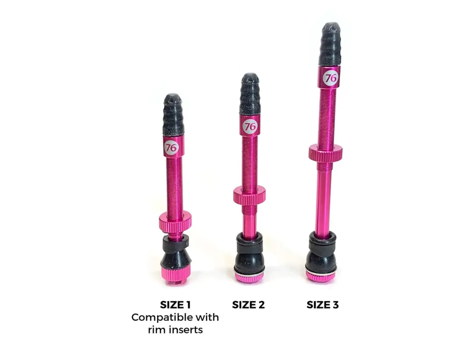 76 Projects High flow Tubeless-Ventil Größe 3