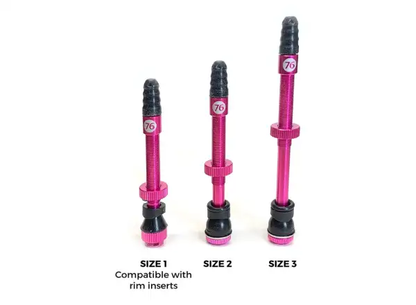 76 Projects High flow Tubeless-Ventil Größe 3