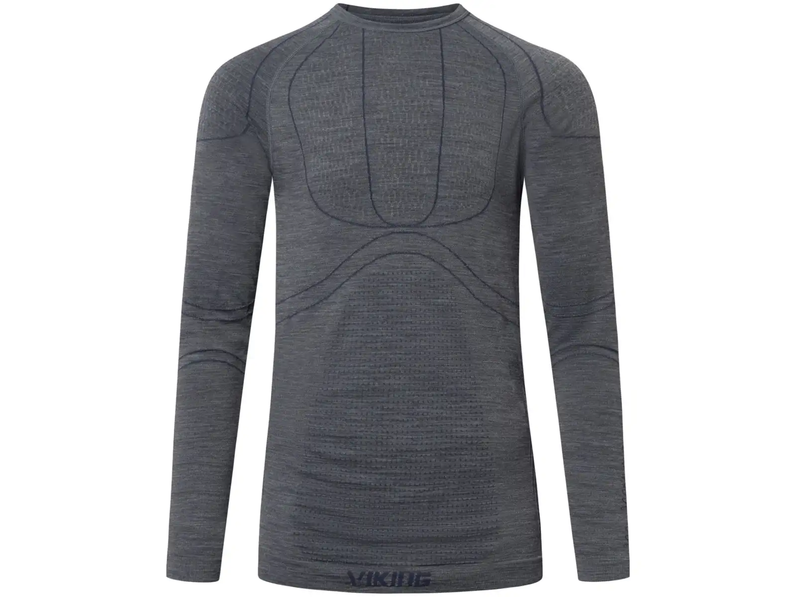 Viking Lan Pro Merino Herrenset Dunkelgrau
