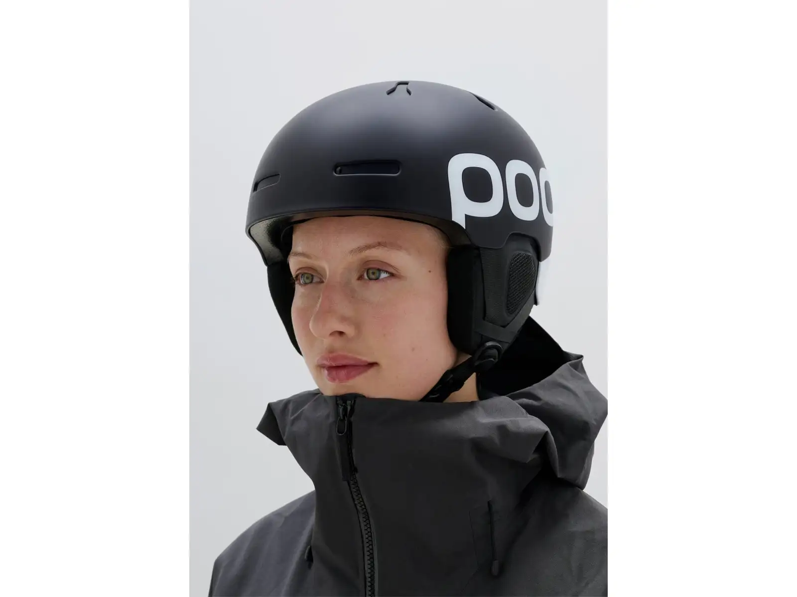 POC Auric Cut BC MIPS Skihelm Uranium Black Matt