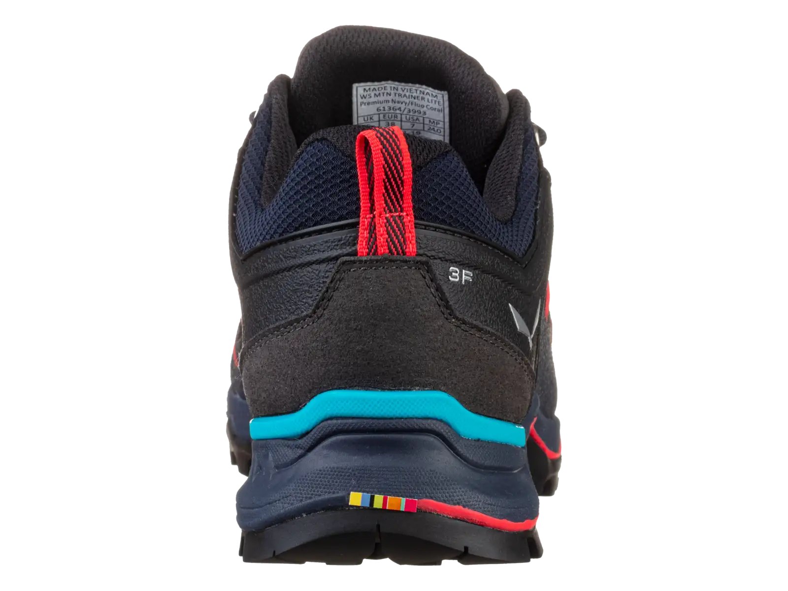 Salewa Mountain Trainer Lite Damen Outdoor Schuhe Premium Navy/Fluo Coral