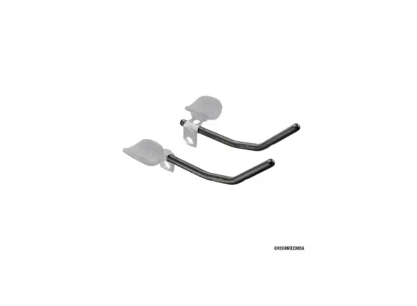 Vision Revers Alloy Extension J-Bend Triathlonaufsatz