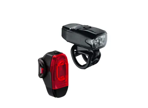 Lezyne KTV Drive / KTV Drive+ Lichtset Schwarz / Schwarz