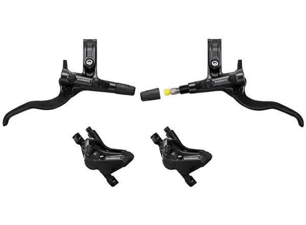 Shimano Deore MT420 Vorder- + Hinterrad J-kit Scheibenbremse