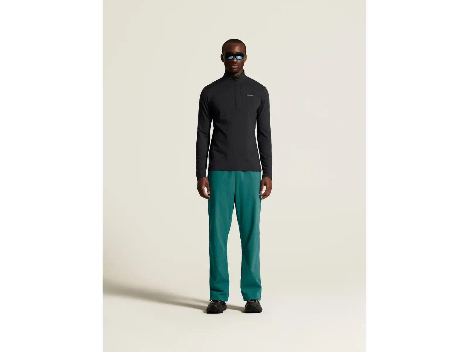 CRAFT Gain Thermal Midlayer 2 Herren Sweatshirt schwarz