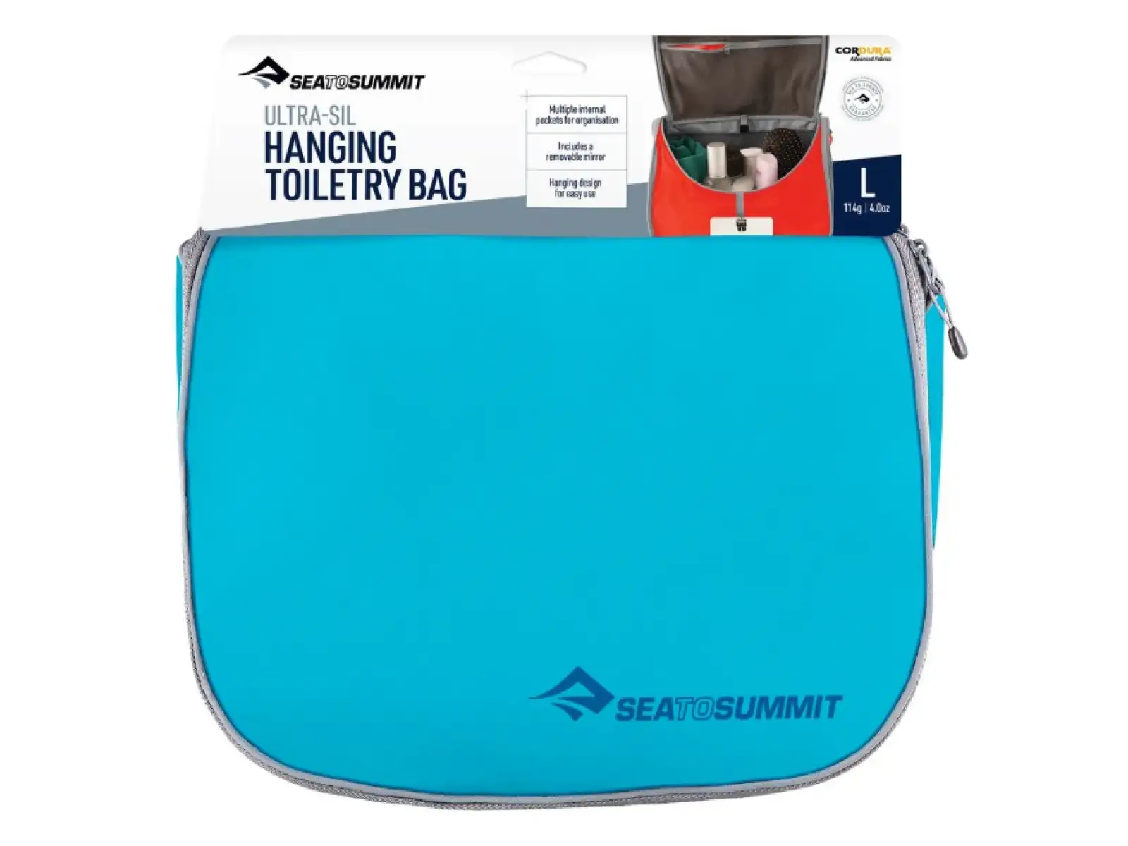 Sea to Summit Hängende Kosmetiktasche Groß Atoll Blue