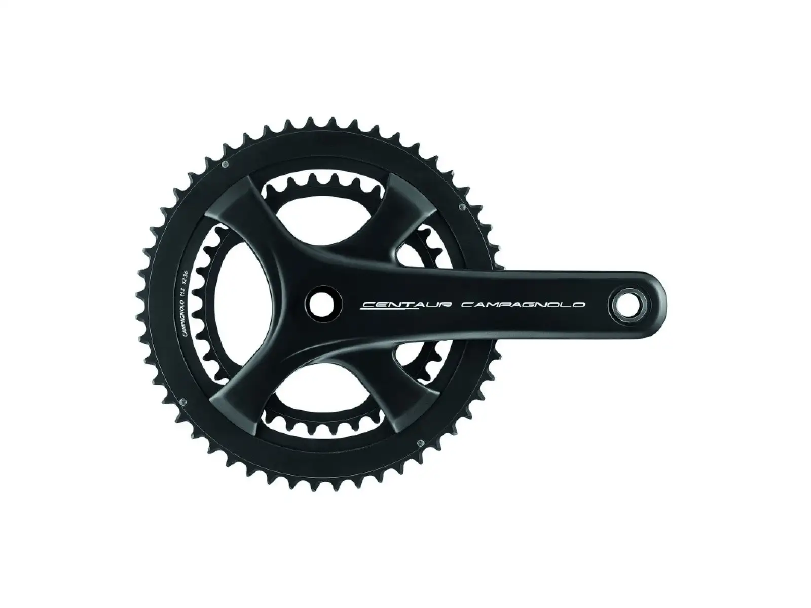 Campagnolo Centaur Ultra Torque Kurbeln 175 mm, 50/34 Zähne Schwarz