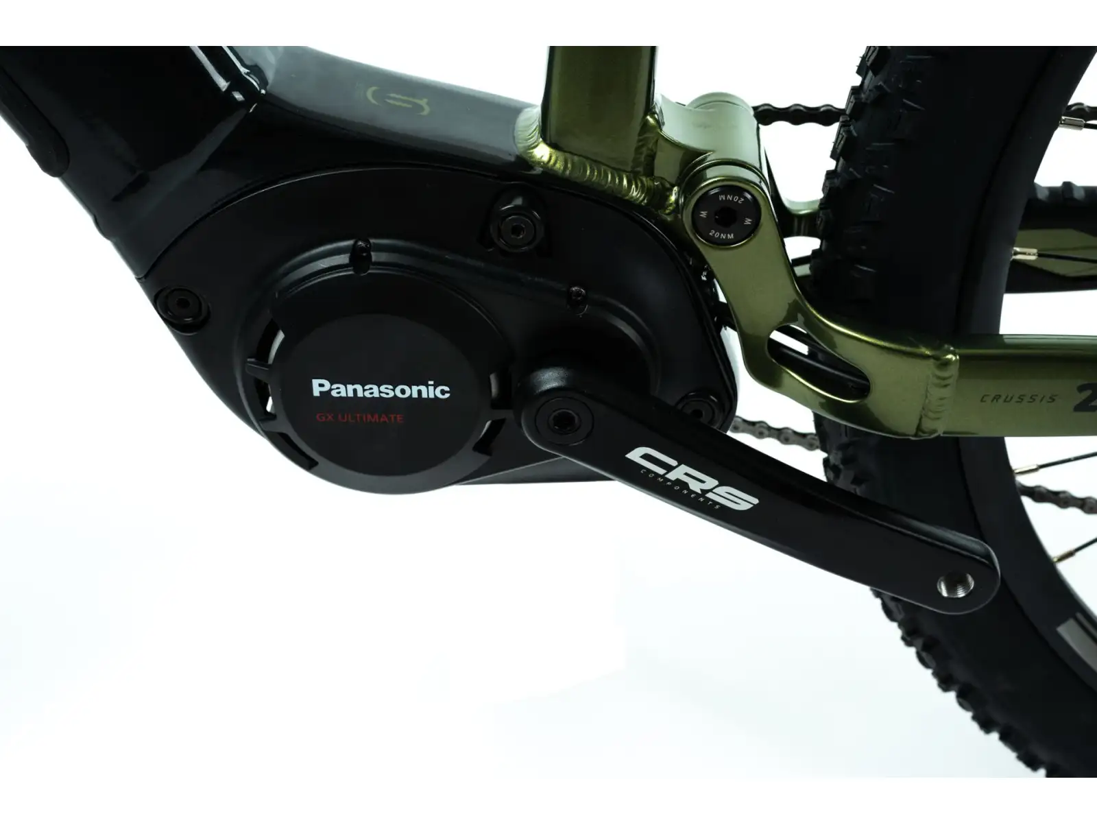 Crussis PAN Full 9.9-M vollgefedertes Elektrofahrrad.