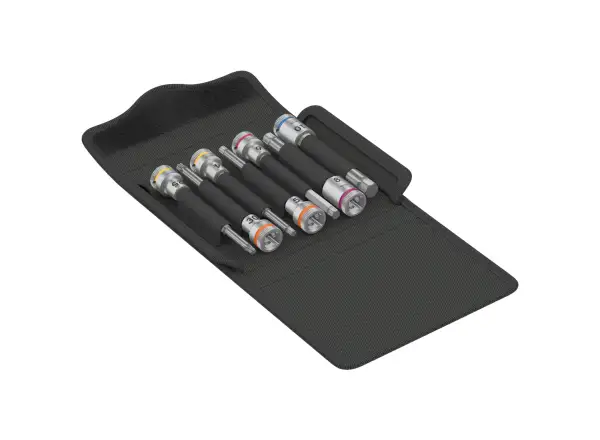 Wera Bicycle Set 8 Zyklop 3/8" Bit-Stecknüsse Set 7-teilig