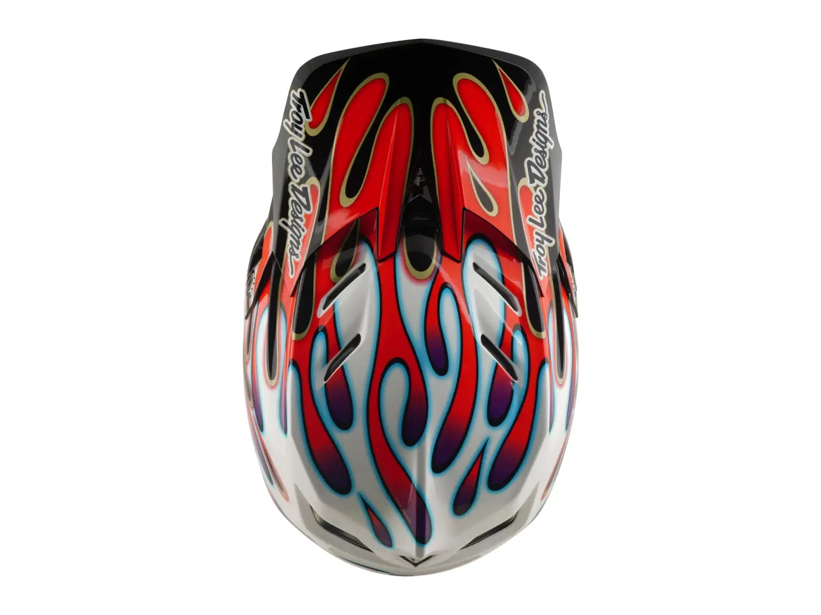 Troy Lee Desing D4 Composite Mips Helm White/Red