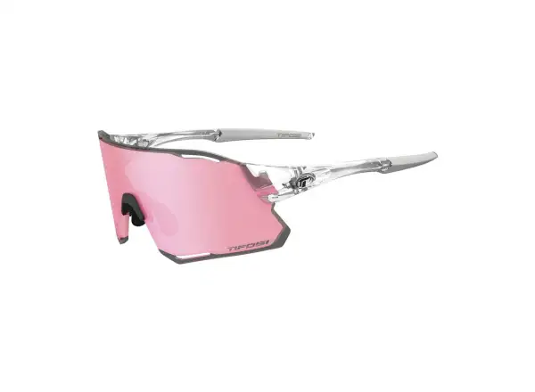 Tifosi Rail Race Sportbrille Crystal Clear/Clarion Rose/Clear
