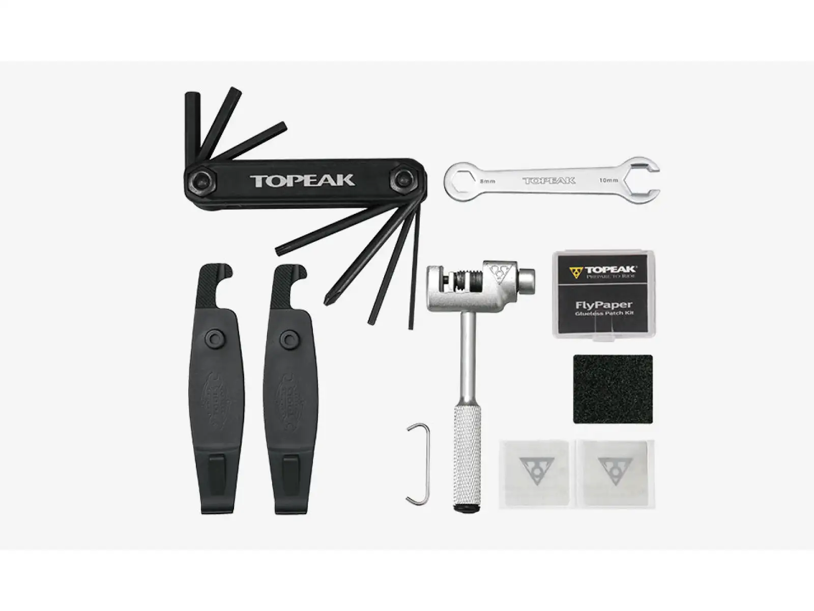 Topeak Sidekick STW Wedge Pack Satteltasche 0,6 l Schwarz + Werkzeug 13 Funktionen