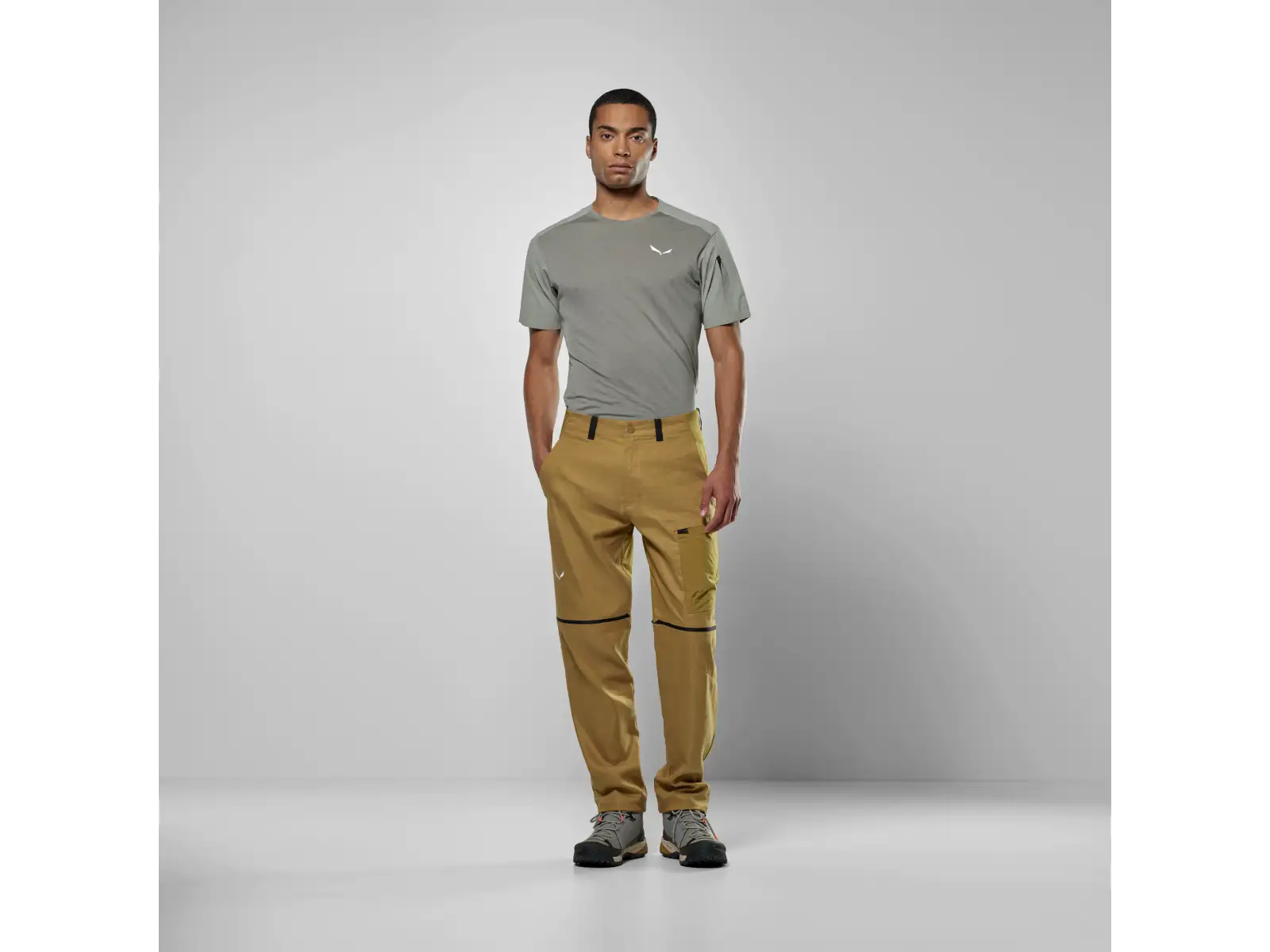 Salewa Puez Hemp/DST 2/1 Herrenhosen Golden Brown