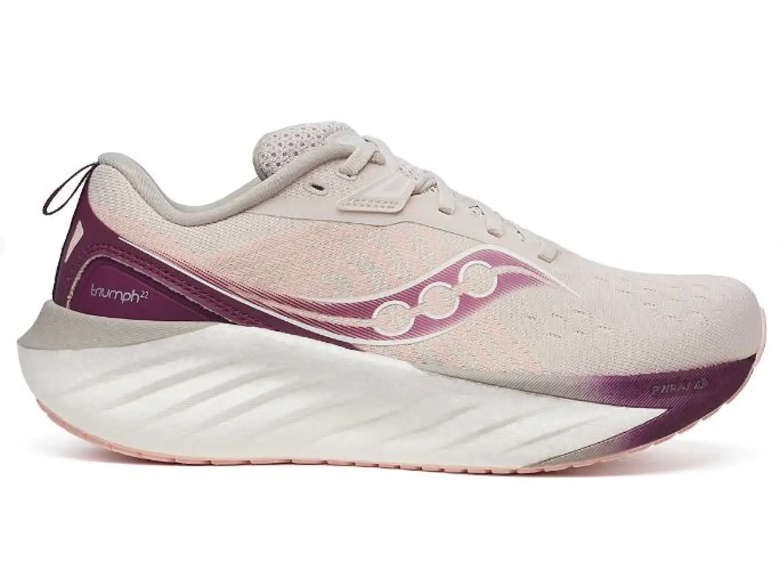 Saucony Triumph 22 Damenschuhe Moon/Eggplant