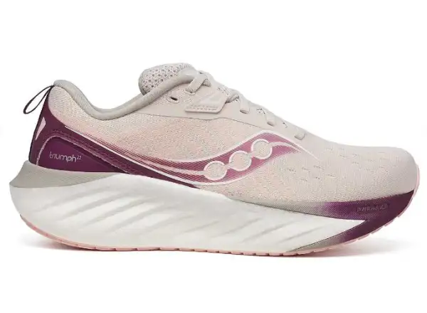 Saucony Triumph 22 Damenschuhe Moon/Eggplant