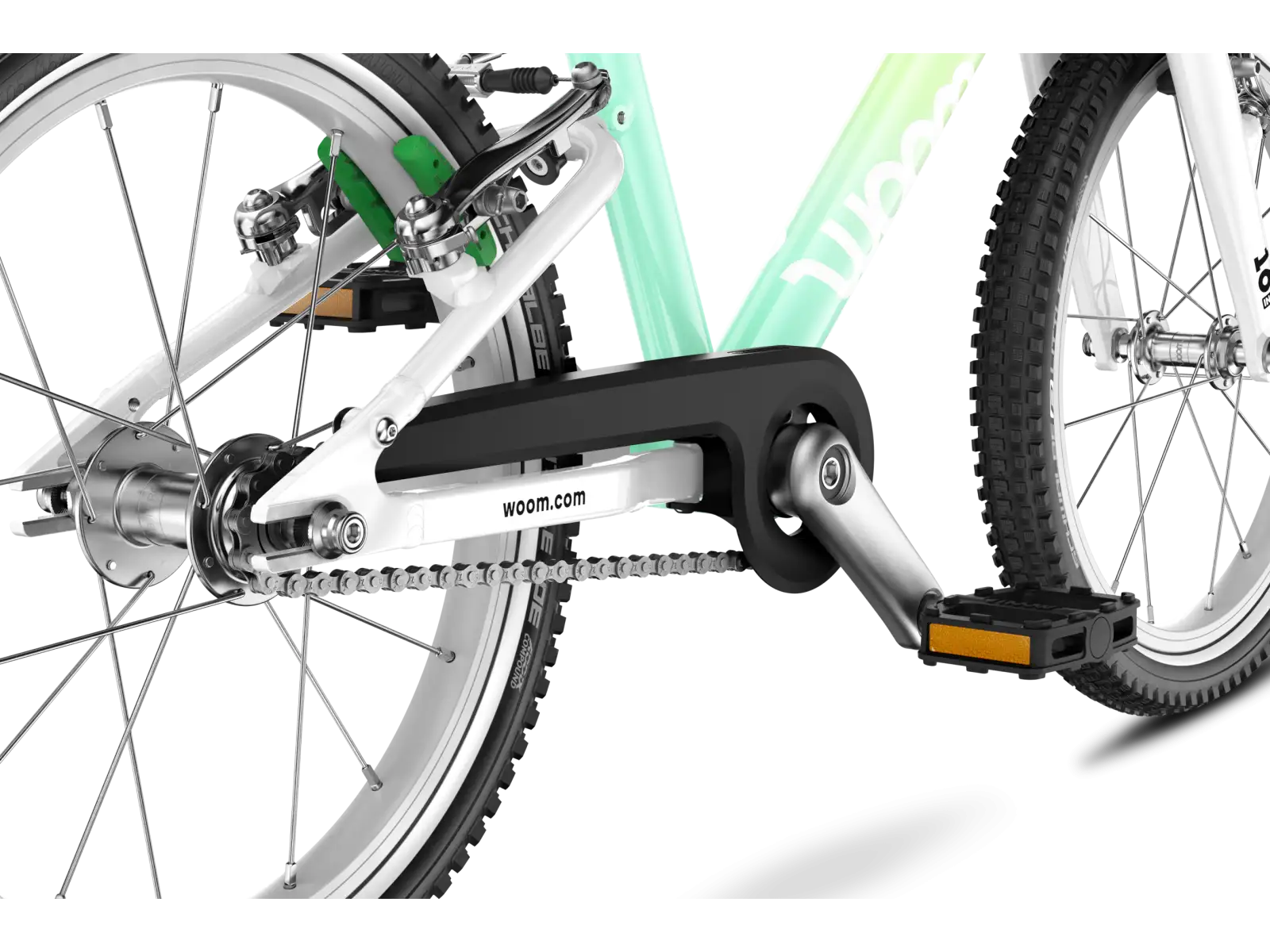 Woom GO 3 Kinderfahrrad 16 Spearmint Crush Limited