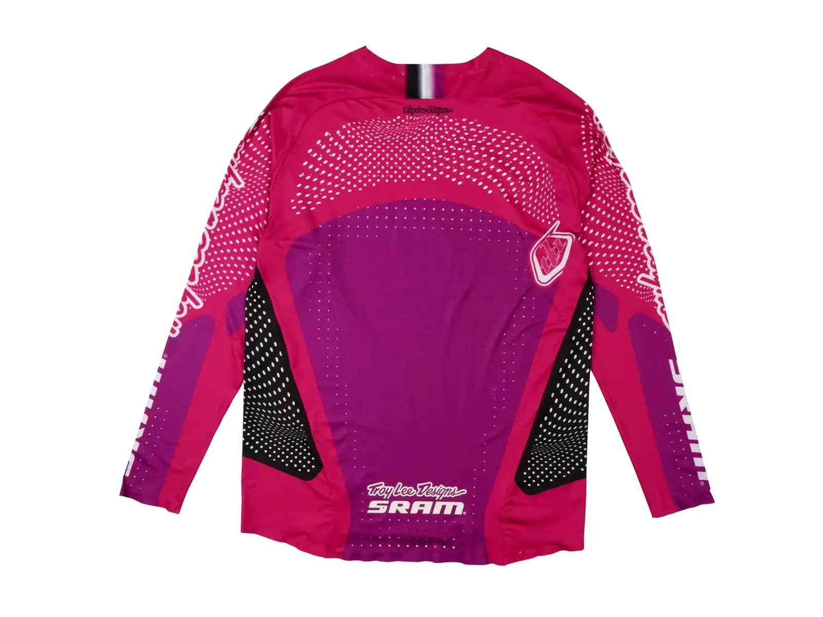 Troy Lee Designs x SRAM Sprint Ultra Herren Langarmtrikot Radioscape Fuchsia