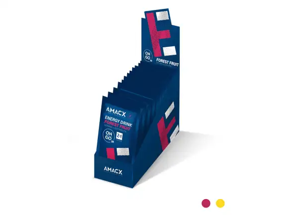 Amacx Energy Drink On The Go Ionisches Getränk 12 x 31 g