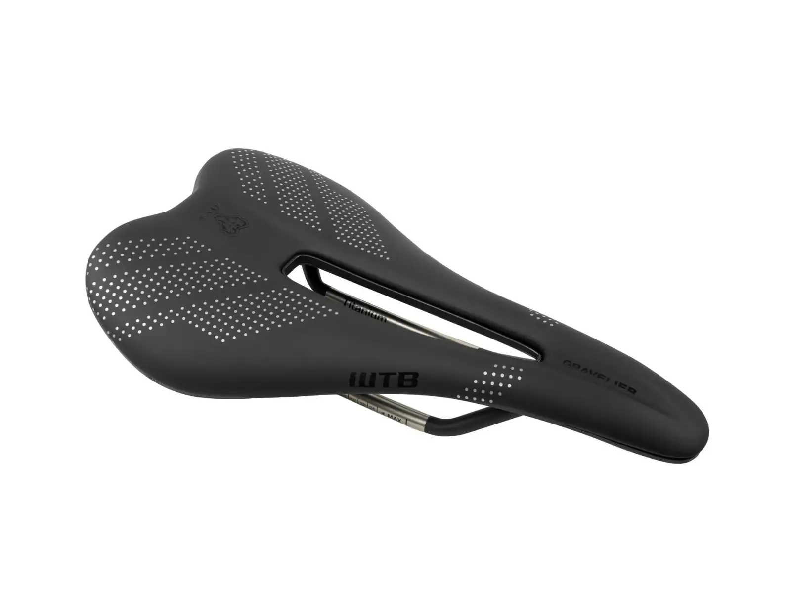 WTB Gravelier Titanium Medium Sattel Schwarz