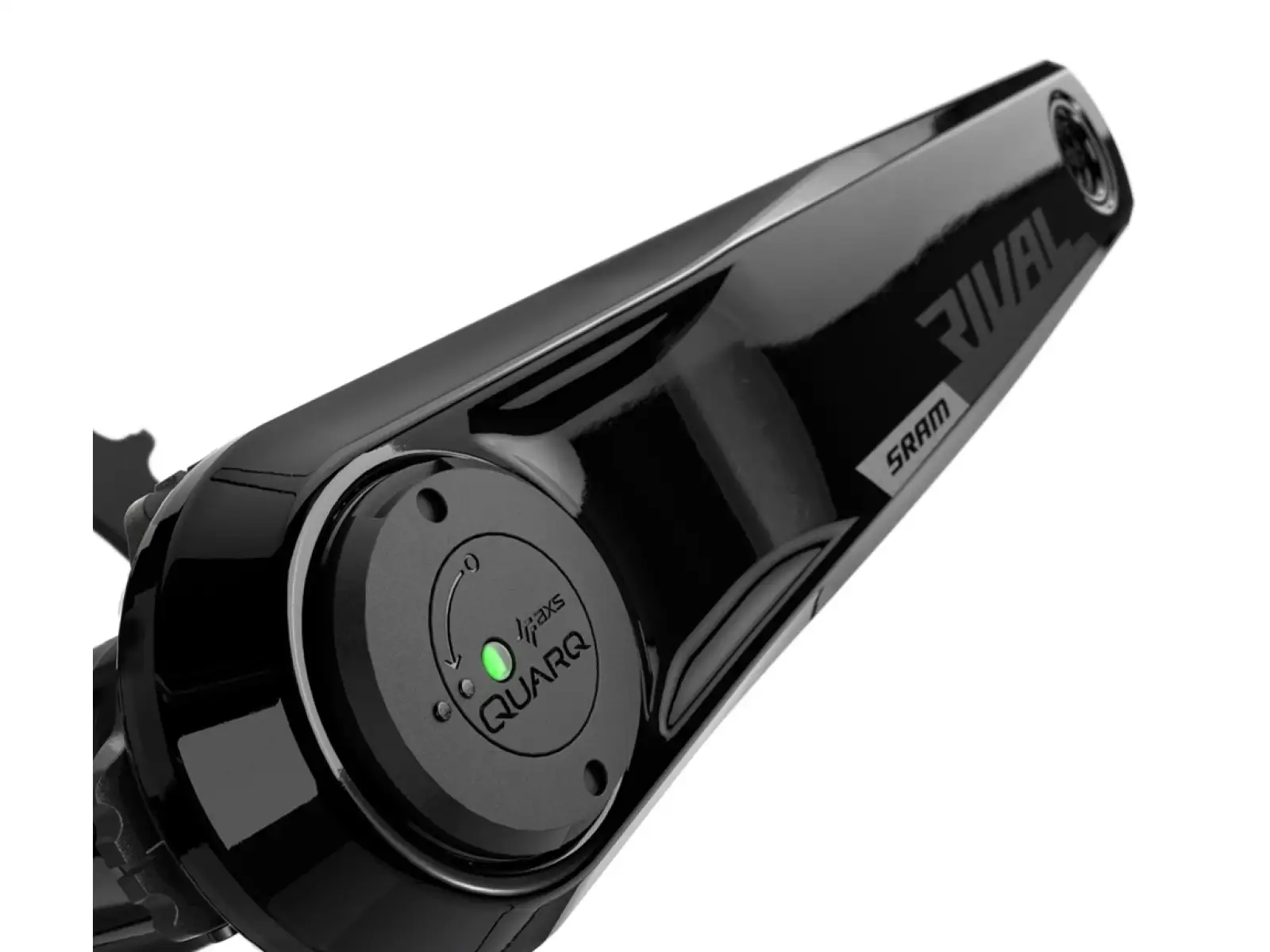 Sram Rival 1 AXS D1 DUB Wide 40 Zähne Rennrad-Kurbeln mit Powermeter