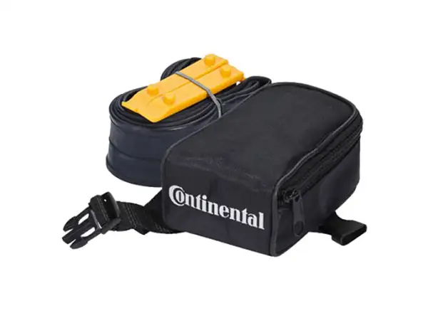 Satteltasche von Continental + 29" Mountainbike-Schlauch S42