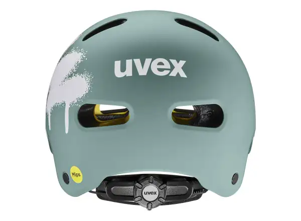 Uvex Kid 4 Style Mips Kinderhelm Spray Sage Green Matt