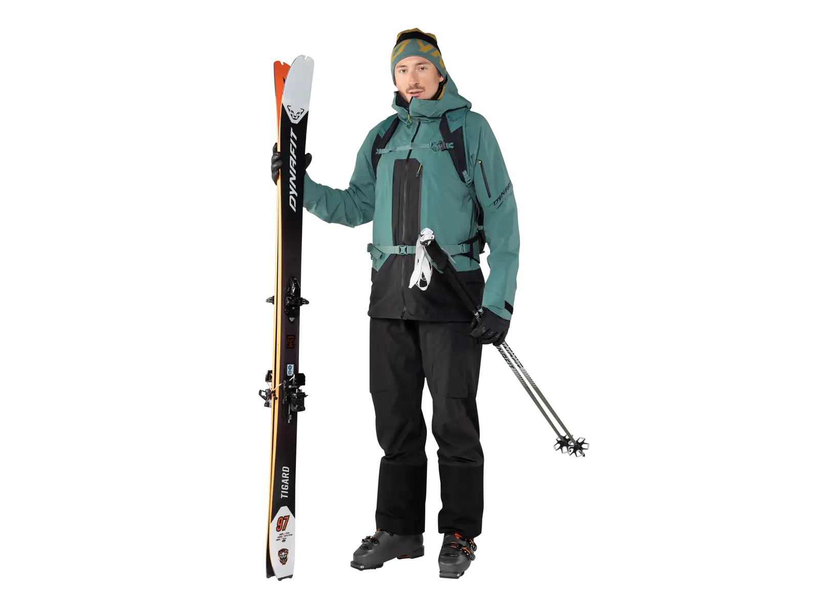 Dynafit Tigard 3L Stretch Herrenjacke Atlantic