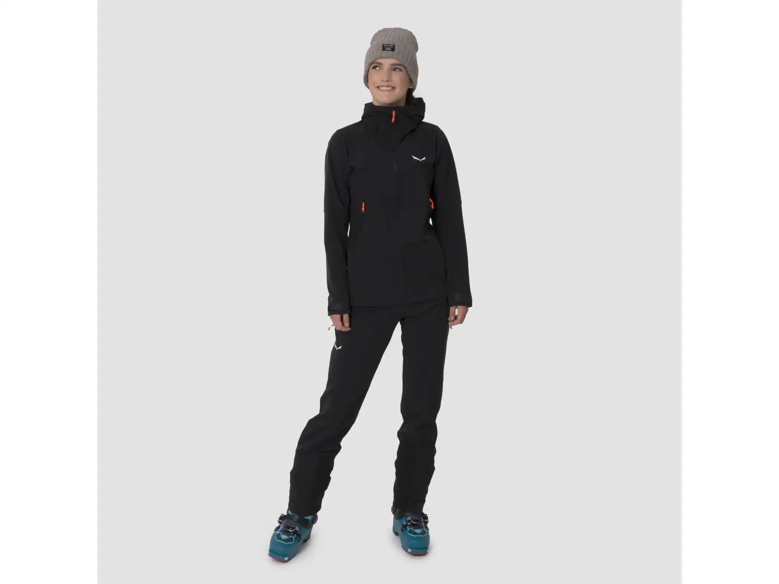 Salewa Sella Durastretch Damenhosen Black Out