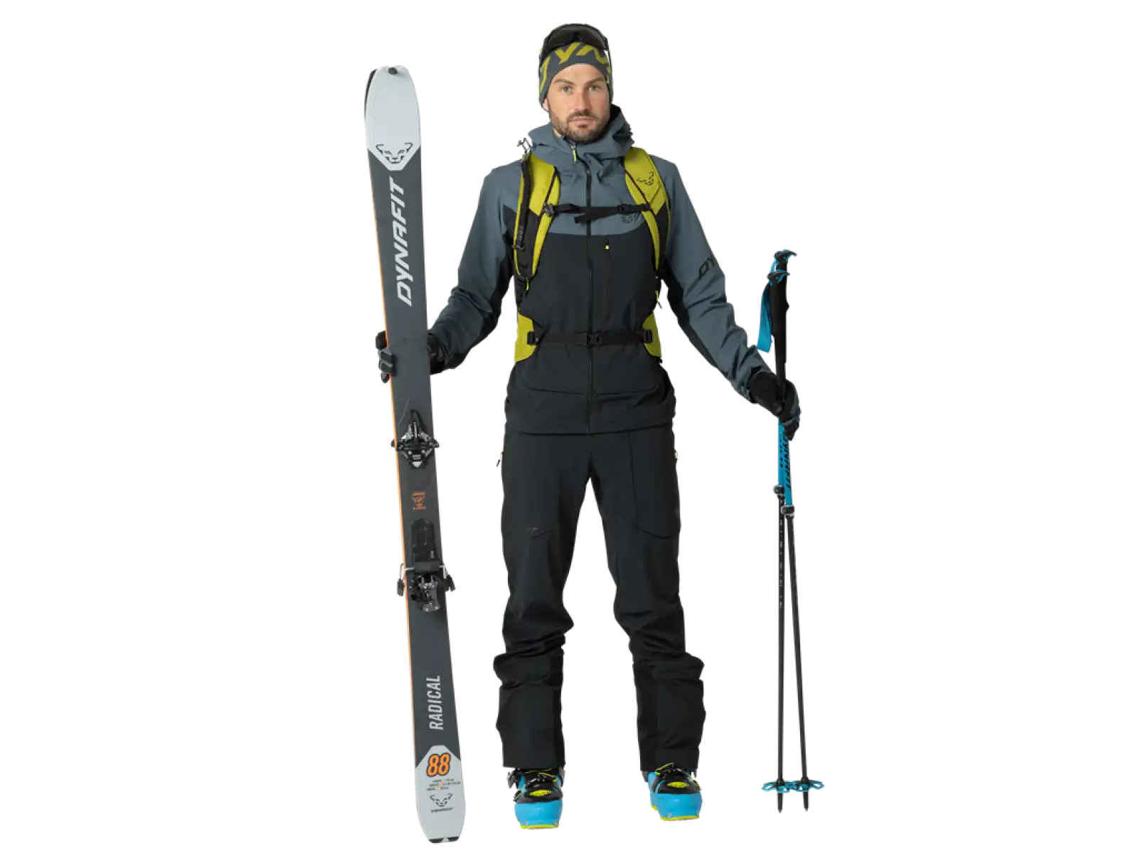Dynafit Radical 30+ Skitourenrucksack 30 l Golden Lime/Black Out