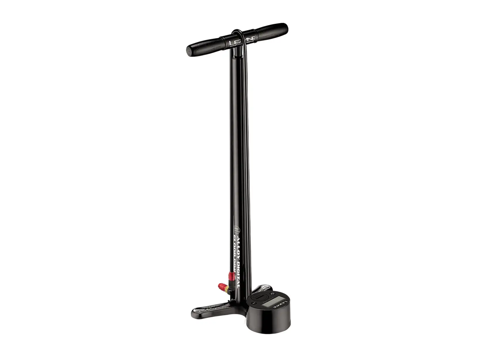 Lezyne Alloy Digital Drive 3.5 Werkstattpumpe schwarz/High Gloss