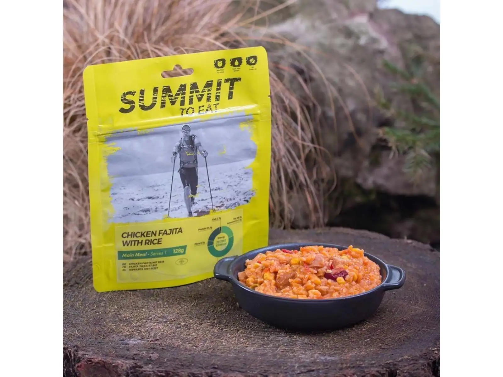 Summit To Eat dehydriertes Essen Hähnchen Fajita mit Reis 213 g